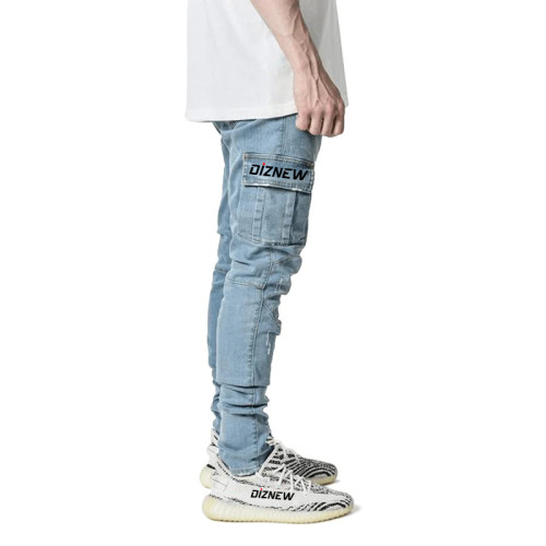 Custom Cargo Denim Jeans | Wholesale Stylish Denim Wear | Ideal for Brands