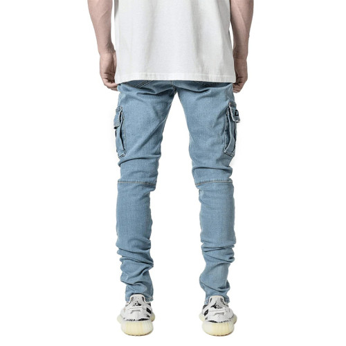 Custom Cargo Denim Jeans | Wholesale Stylish Denim Wear | Ideal for Brands