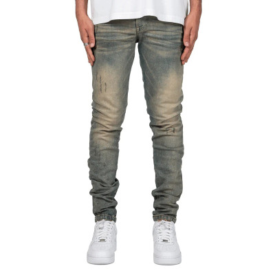 Maßgeschneiderte Jeans in heller Waschung | OEM- und ODM-Slim-Fit-Design für Marken und Großhändler