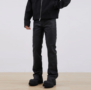 Men's Custom Waxed Denim Jeans | Premium Coated Finish |Designed for Brands Worldwide