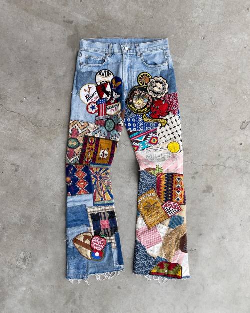 Artisanal Patchwork Denim | Vintage Americana & Ethnic Fusion | Designer Collection