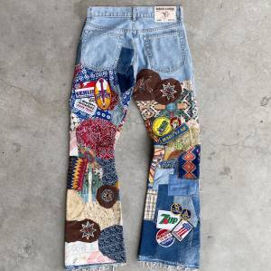 Artisanal Patchwork Denim | Vintage Americana & Ethnic Fusion | Designer Collection