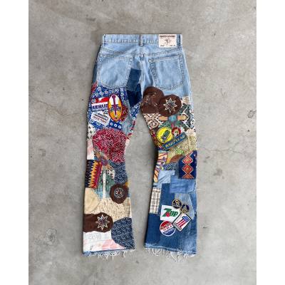 Artisanal Patchwork Denim | Vintage Americana & Ethnic Fusion | Designer Collection