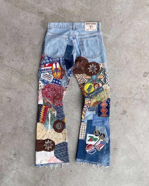 Artisanal Patchwork Denim | Vintage Americana & Ethnic Fusion | Designer Collection