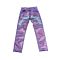 Custom Artistic Tie-Dye Denim | Pink & Purple Distressed Design | Statement Streetwear