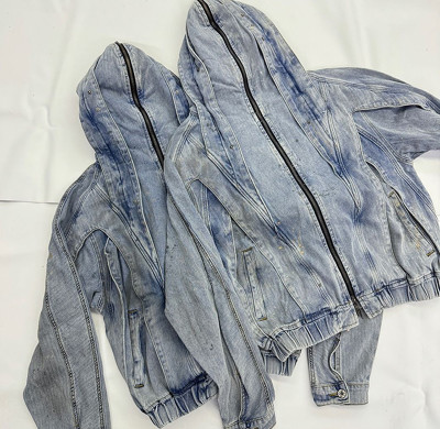 Custom Zipper Denim Hoodies & Bone Broken Jeans | Unique Bespoke Style