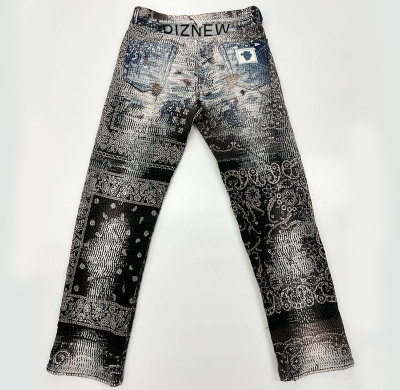 Custom Embroidered Stitching Jeans & Loose Fit Denim | Unique Bespoke Design