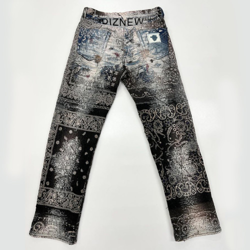 Custom Embroidered Stitching Jeans & Loose Fit Denim | Unique Bespoke Design