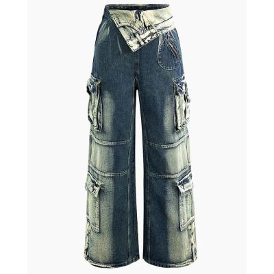 Custom Spray Money Washed Jeans & Cargo Denim | Trendy & Unique Style