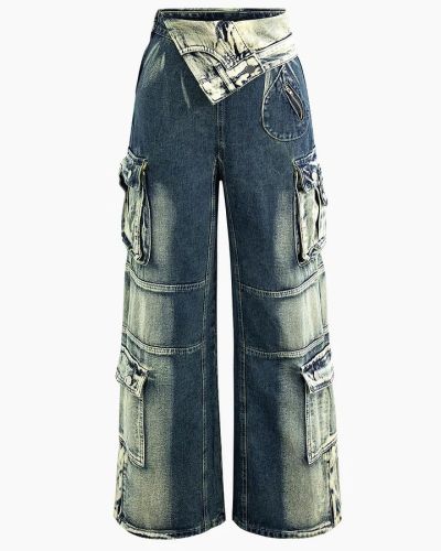 Custom Spray Money Washed Jeans & Cargo Denim | Trendy & Unique Style