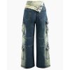 Custom Spray Money Washed Jeans & Cargo Denim | Trendy & Unique Style