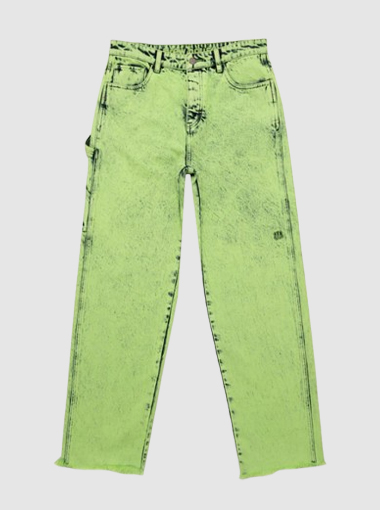 Garment Dye Baggy Jeans