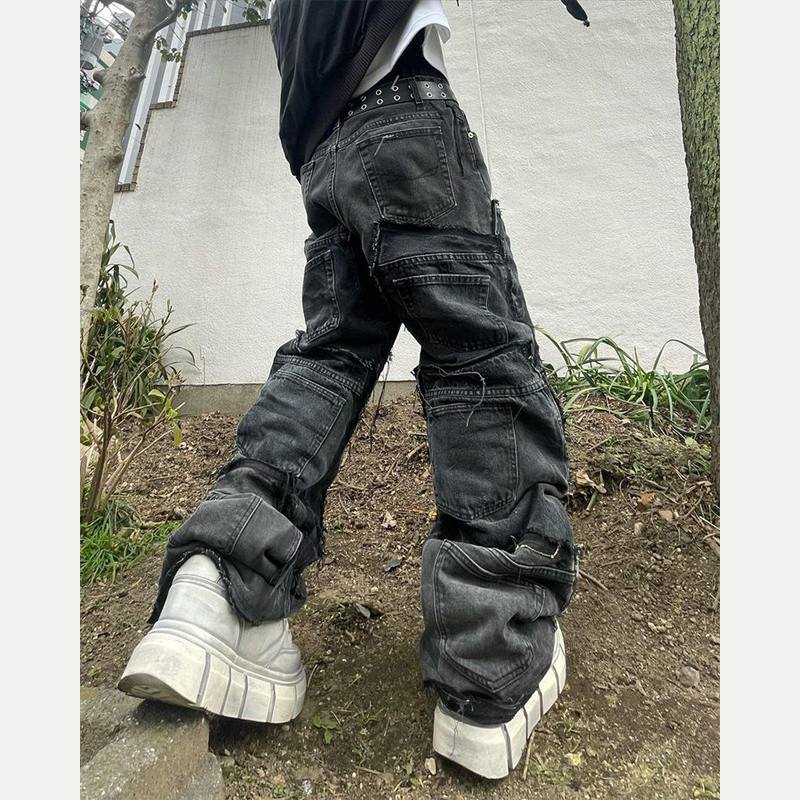 oversized streetwear jeans