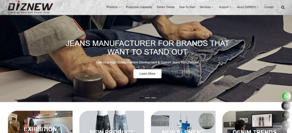 DiZNEW Denim Jacket Manufacturers