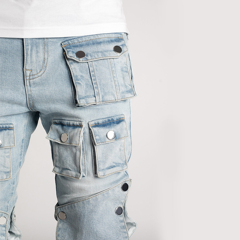 distressed jeans