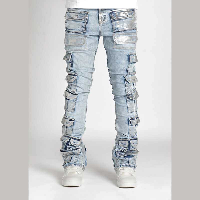 custom Wholesale cargo jeans