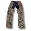 Custom Extreme Ripped Distressed Jeans – Vintage Grunge Style