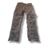 Custom Extreme Ripped Distressed Jeans – Vintage Grunge Style