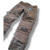 Custom Extreme Ripped Distressed Jeans – Vintage Grunge Style