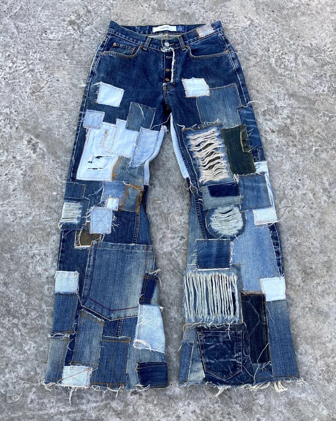 Custom Patchwork Jeans