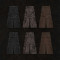 Custom Vintage Crack Print Cargo Jeans – Premium Multi-Pocket Utility Denim