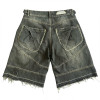 Custom Wholesale Vintage Cargo Denim Shorts – Distressed Utility Streetwear