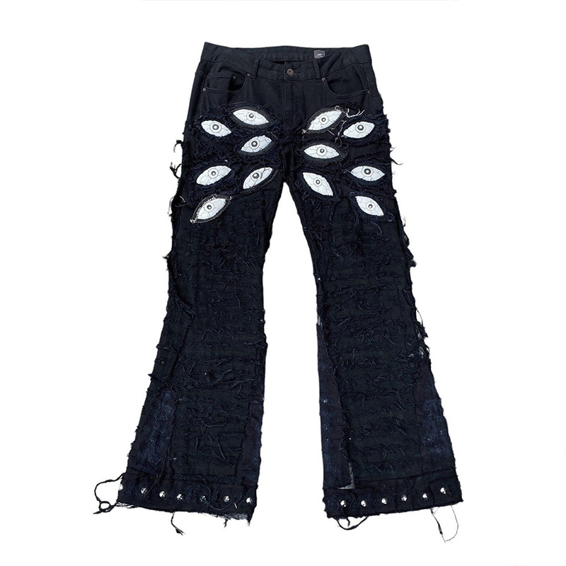 Custom Gothic Denim Jeans