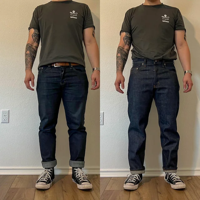 how to shrink jeans effect