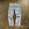 Custom Lace-Up Distressed Denim Jeans – Vintage Luxury Aesthetic