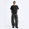 Custom Vintage Washed Cargo Pants with Multi-Pocket Design – DiZNEW