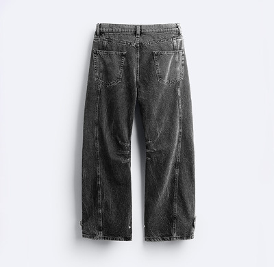 Custom Vintage Washed Cargo Pants with Multi-Pocket Design – DiZNEW