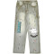 Custom Splashed Paint Washed Denim Jeans – High-Street Fashion