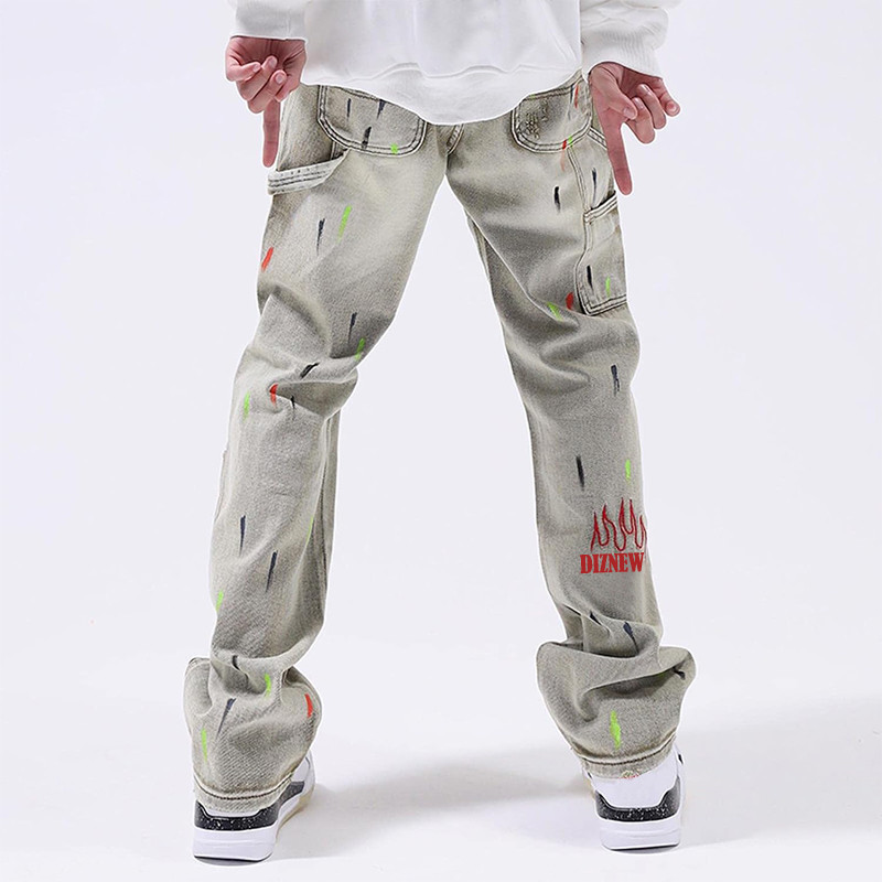 Splashed Paint Jeans