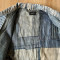 Custom Vintage Patchwork Boro Denim Jacket with Distressed Embroidered Stitching