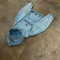 Custom Wholesale Bleach Washed Denim Jacket Hoodie with Embroidered Logo