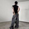 Wholesale Custom Cotton Distressed Patchwork Ripped Jeans