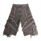 Custom Cotton Patchwork Distressed Denim Shorts – Wholesale
