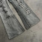 Custom Double Waist Distressed Denim Jeans – Wholesale