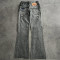 Custom Double Waist Distressed Denim Jeans – Wholesale