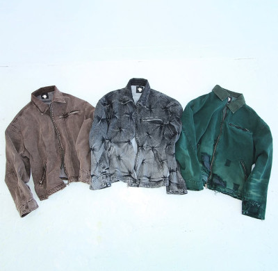 Custom Vintage Washed Denim Jackets – Distinctive High-Fashion Outerwear