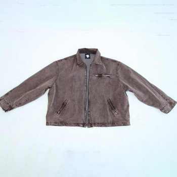 Custom Vintage Washed Denim Jackets – Distinctive High-Fashion Outerwear