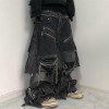 Custom Avant-Garde Layered Denim Pants – High-Fashion Statement Piece