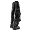 Custom Washed Cutout Layered Denim Pants – Avant-Garde
