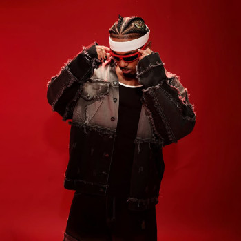 Custom Vintage Washed Frayed Patchwork Denim Jacket