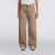 Custom Men’s Wide-Leg Brown Denim Jeans – Casual Streetwear Wholesale