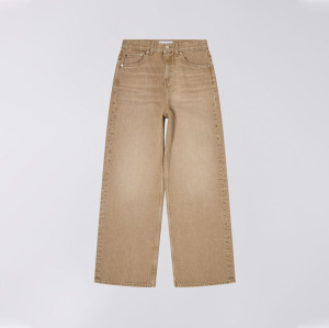 Maßgefertigte Herrenjeans mit weitem Bein in Braun – Casual Streetwear Großhandel
