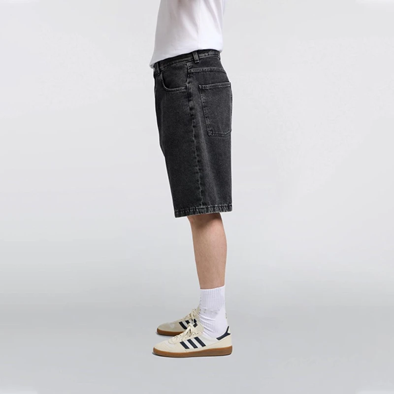 blank wide-leg shorts