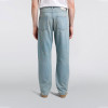 Benutzerdefinierte hellblau Panel Patchwork Workwear Denim Hose