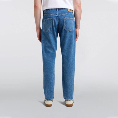 Custom Classic Blue Straight-Leg Jeans – Premium Denim for Designers