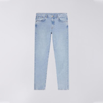 Custom Light Wash Slim-Fit Jeans – High-End Denim for Designers